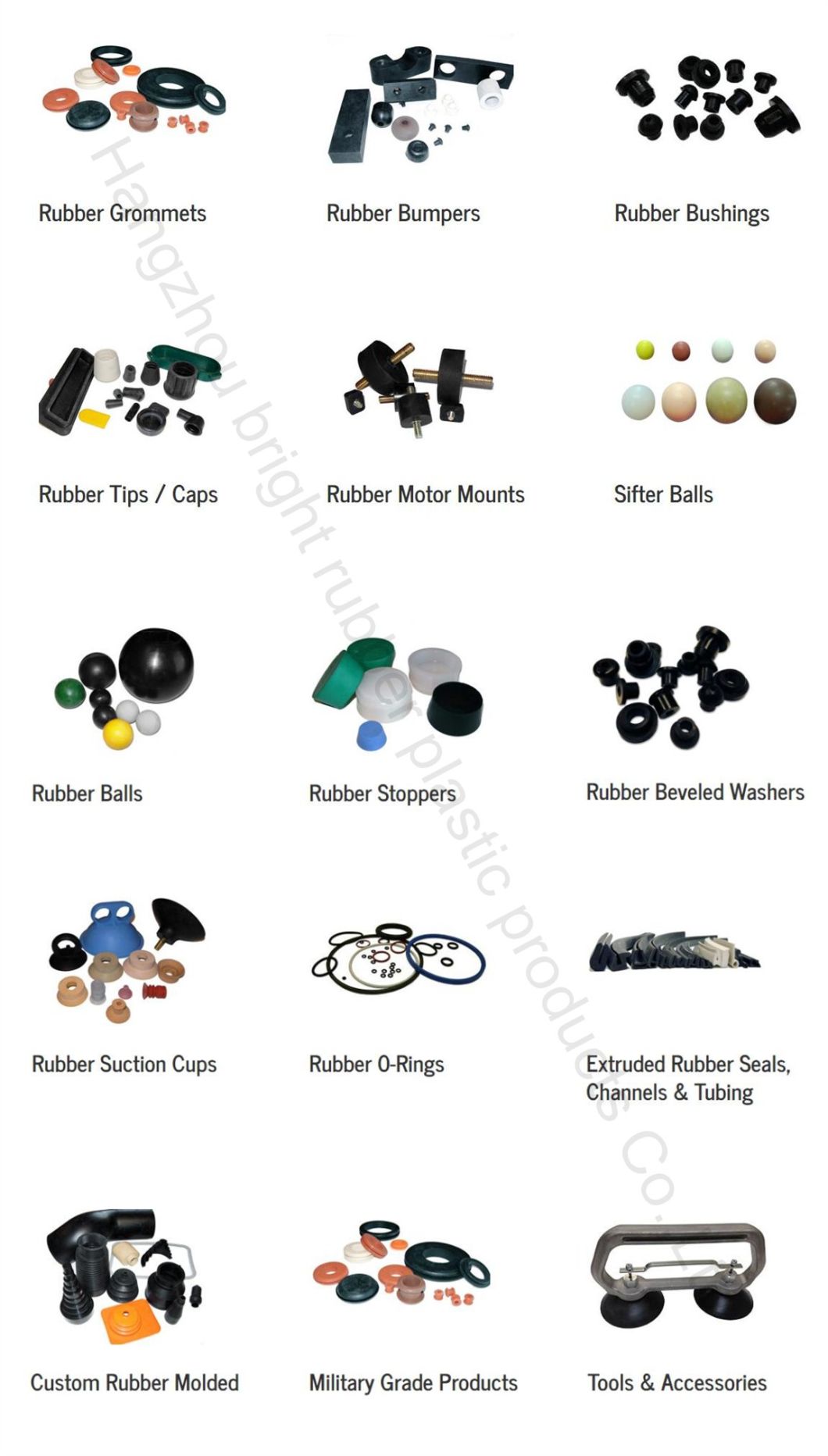 Automative Rubber Parts Customized with High Quality