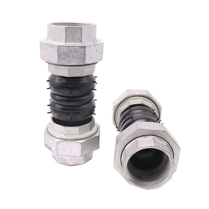 304 Stainless Steel Threaded Twin-Sphere Rubber Expansion Joint manufacturers
