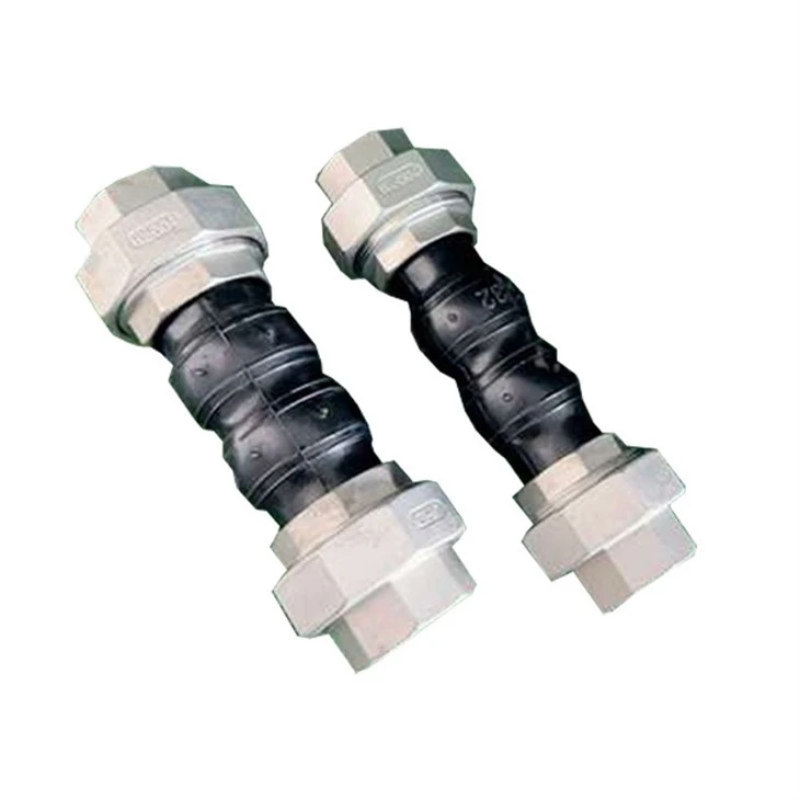 304 Stainless Steel Threaded Twin-Sphere Rubber Expansion Joint factory