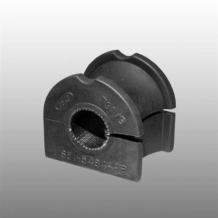 Custom EPDM/NBR Rubber Flanged DU Bush Brackets For Support And Elimination Of Vibrations Bushings For Automotive