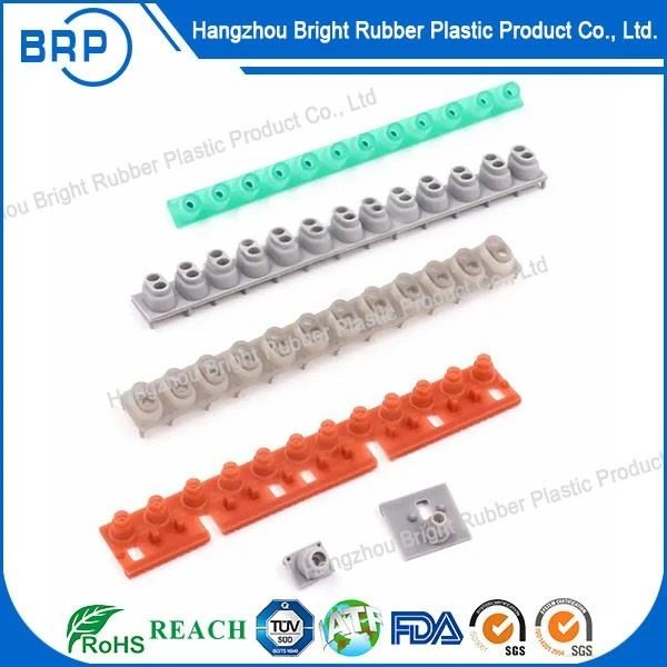 Customized Rubber Screen Printing Home Appliance Silicone Keypad For Switch On/off Button Silicon Buttons