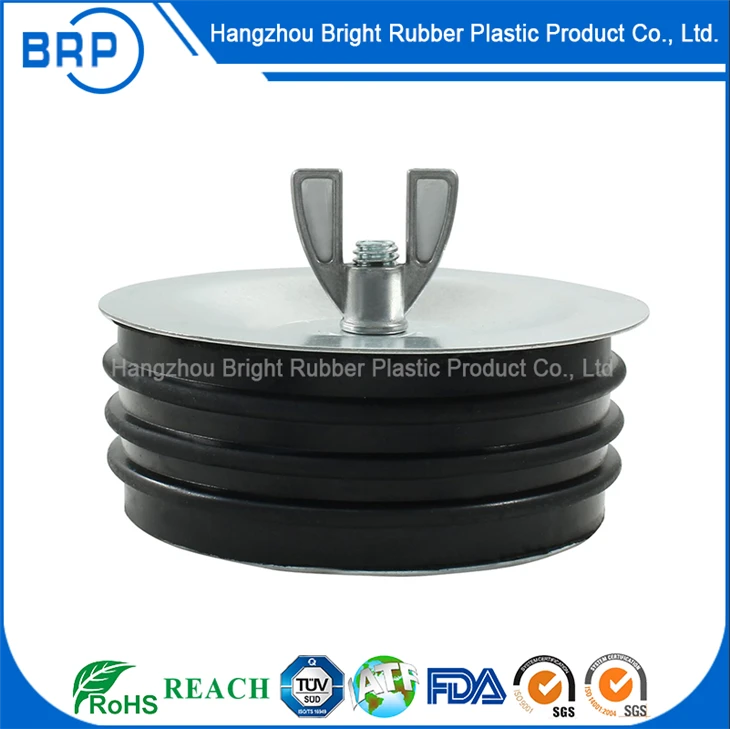 Mechanical Rubber Pipe Plug For Pipeline Testing And Sealing