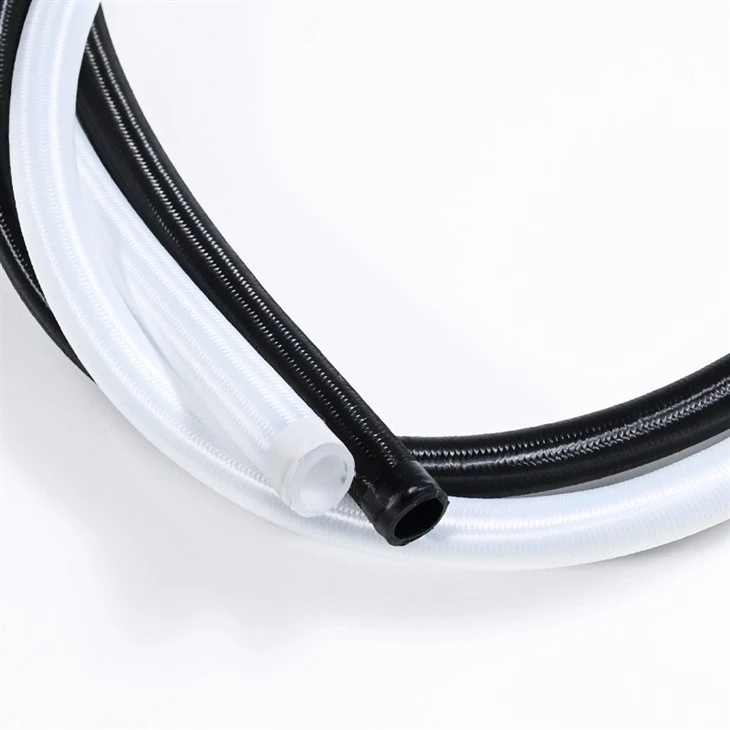 Nylon Braided Silicone Hose factory