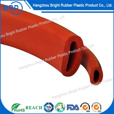 Extruded Rubber Seal Heat Resistant Silicone Customized Different Shape Sponge Cord/silicone Foam Sealing Tube