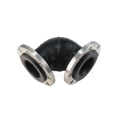 Flexible 90 Degree Elbow Rubber Expansion Joint For Narrow Space Installation