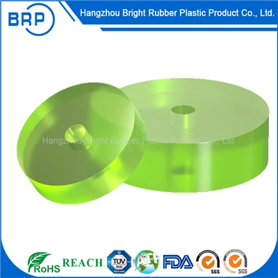 Green PU Rubber Bumper Washer