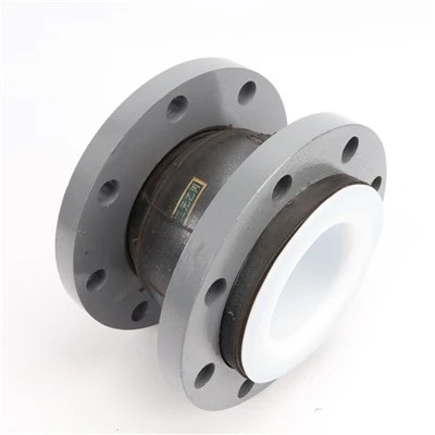 PTFE Lined Rubber Expansion Joint For Corrosive Chemical Piping Systems