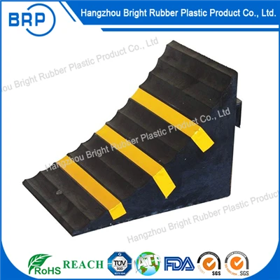 Safety Wheel Chock Tough Large Rubber Chocks