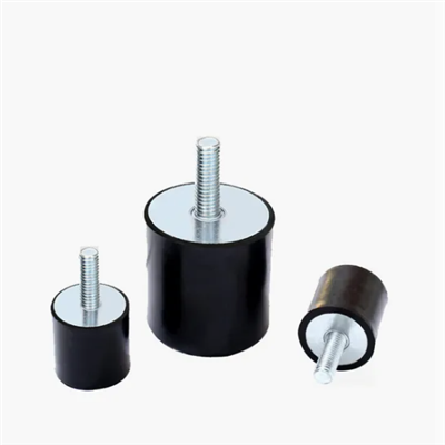 Silicone Rubber Anti Slip Bumper Rubber / Bumper With Threaded Hole