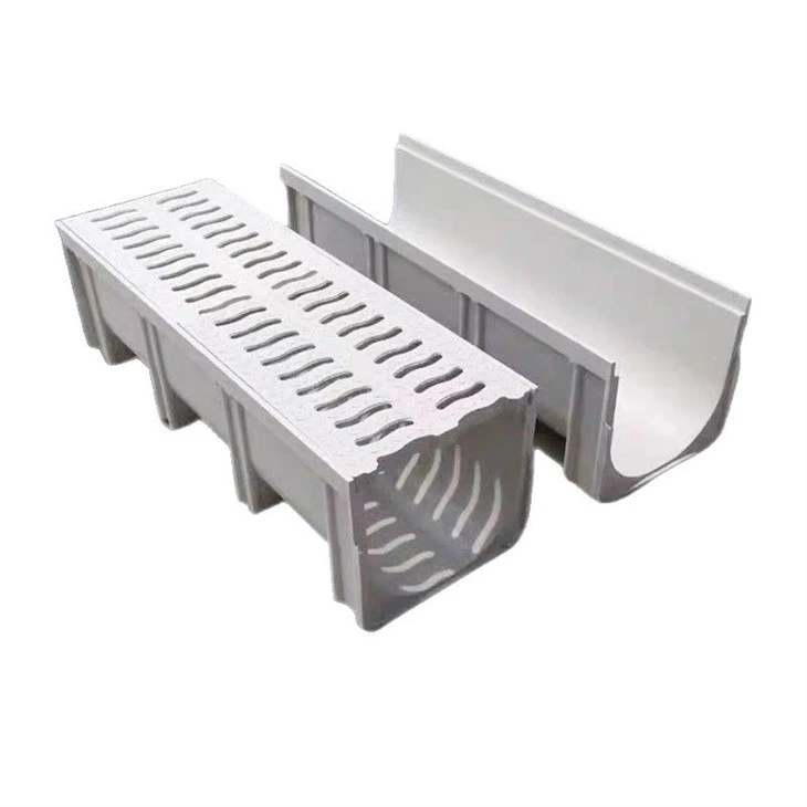SMC FRP Molded Drainage Channel With Anti-Slip Grating price
