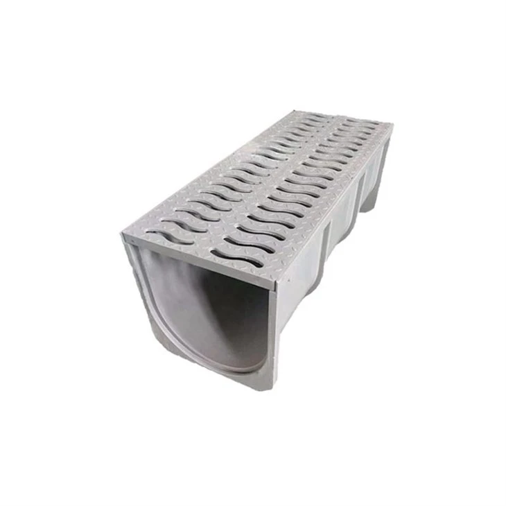 SMC FRP Molded Drainage Channel With Anti-Slip Grating best
