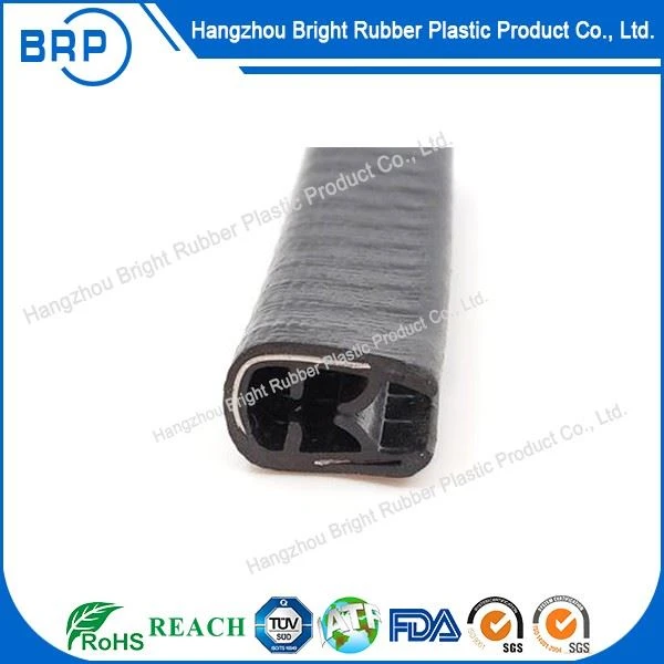 Black PVC Self Grip Edge Seal Strip Sponge Profile