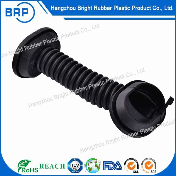 Black Rubber Wiring Harness Bellows For Car Door