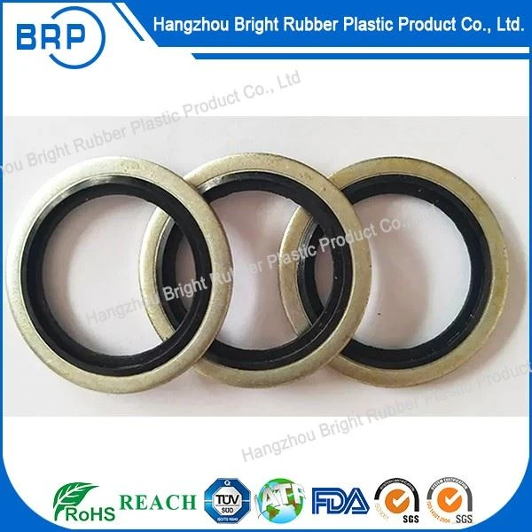 High Quality Excavator Oil Seal Rubber Bonded Copper Oil Seal