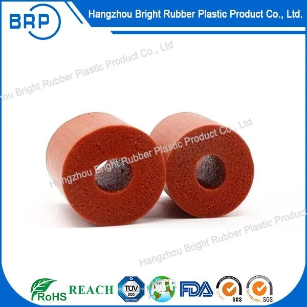 China Factory Of  High Elasticity Insulation Silicone Foam Sponge Tube