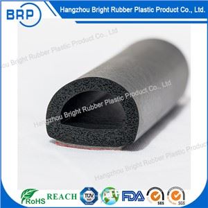 D-Type EPDM Rubber Sponge Self-adhesive Strip