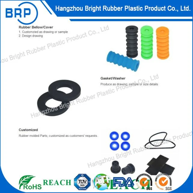 Special Colorful OEM Auto Rubber And Silicone Molded Parts