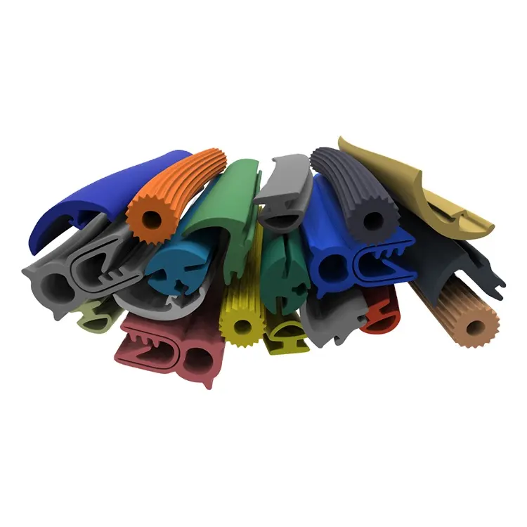 Custom Durable Rubber Extrusion Epdm Sponge Stick Silicone Foam Strip