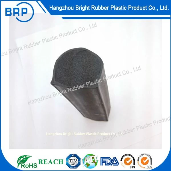 New Molded Black Foam Rubber Block